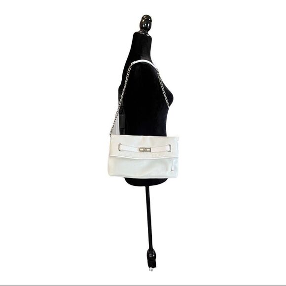 Nine West Soft White Vintage look Shoulder Bag - Picture 1 of 7